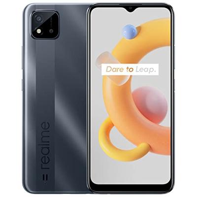 realme C11 2021 Smartphone, ontgrendelde mobiele telefoon zonder sim, met sterke 5000 mAh-batterij, groot 6,5 inch display, 8 MP AI-camera, Dual Sim 2 + 32 GB Iron Grey