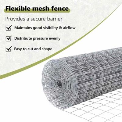 VidaXL Hek met paal zilver 0,6 x 25 m staal