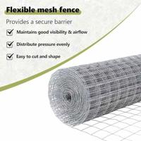 VidaXL Hek met paal zilver 0,4 x 25 m staal - thumbnail