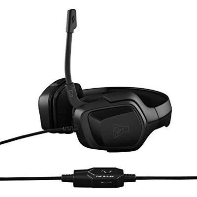 THE G-LAB Korp Cobalt Gaming Headset Compatibele pc, PS4, XboxOne - zwart THE G-LAB Korp Cobalt Gaming Headset Compatibele pc, PS4, XboxOne - zwart