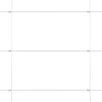 VidaXL Wilde hek warm verzinkt 1000 x 160 x 0.18 cm ijzer - thumbnail