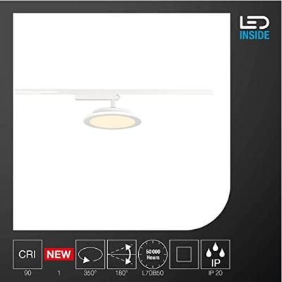 SLV PANEL TRACK 1004936 230V-railsysteem lamp 1-fasig SLV PANEL TRACK 1004936 230V-railsysteem lamp 1-fasig