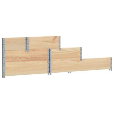 Verhoogde plantenbak 3-laags 120x80 cm massief grenenhout Verhoogde plantenbak 3-laags 120x80 cm massief grenenhout
