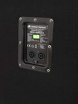 Omnitronic BX-1250 12 inch subwoofer - thumbnail