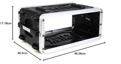 Gator Cases GR-4S 4U audiorack, 31 cm diep Gator Cases GR-4S 4U audiorack, 31 cm diep