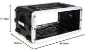 Gator Cases GR-4S 4U audiorack, 31 cm diep - thumbnail