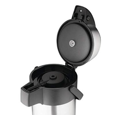 Thermoskan olympia met pomp 2.5 liter rvs