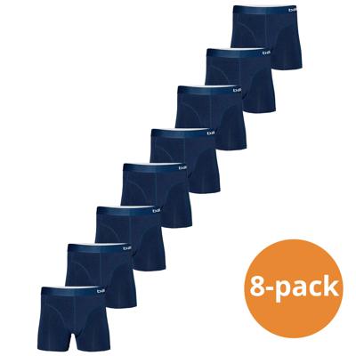 Apollo Boxershorts Heren Bamboo Basic Navy 8-pack-XXL