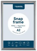 Europel clicklijst, lijst 25mm A2, zilverkleurig posterframe - thumbnail