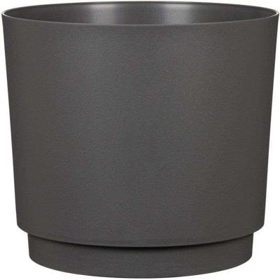 Ronde bloempot - DEROMA - 236 - 13 L - Ø 29 cm - Zwart