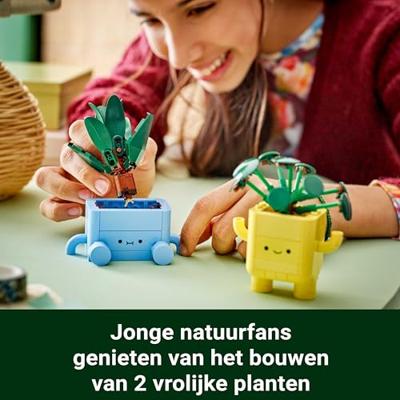 LEGO Icons Botanicals 10349 Vrolijke Plantjes