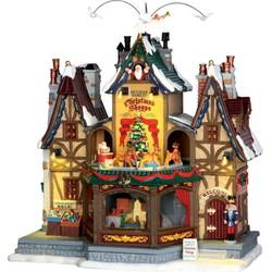 Kerstfiguur Holiday hamlet christmas shoppe with 4.5v adaptor Lemax - Lemax