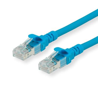 ROLINE Patchkabel Cat.6A S/FTP (PiMF), Component Level, LSOH, blauw, 1,5 m ROLINE Patchkabel Cat.6A S/FTP (PiMF), Component Level, LSOH, blauw, 1,5 m