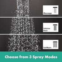 Hansgrohe Croma select s 280 showerpipe met thermostaat chroom 26790000 - thumbnail