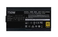 V750 Gold V2 - Voeding (intern) - ATX12V 2.52/ EPS12V - 750 W - 80+ Gold - modulair - 100-240 Volt wisselstroom V - thumbnail