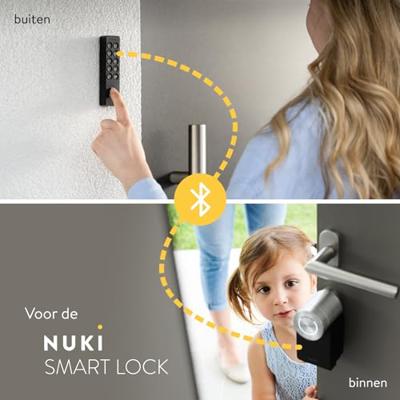 NUKI Keypad 2.0 Bluetooth Zwart