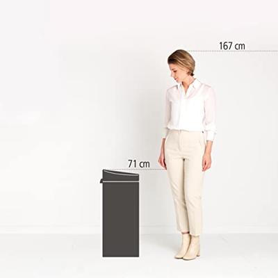 Brabantia touch bin afvalemmer 30 liter Metallic Gold - thumbnail