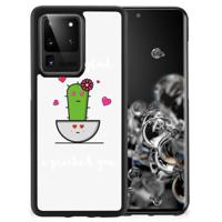Samsung Galaxy S20 Ultra | Bumper Hoesje | Cactus Glad - thumbnail
