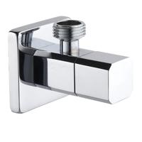 Hoekstopkraan BWS Quadro Met Rozet 1/2x3/8 mm Chroom - thumbnail