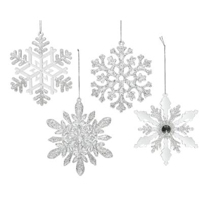 Snwvlok acryl hang trnsprnt/zlvr a2 II hangdeco Decoris - Decoris