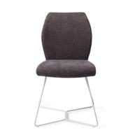 Jesper Home Eetkamerstoel 'Ikata' Beehive White, kleur Almost Black - thumbnail