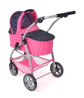 Combi-poppenwagen Emotion - Confetti Pink