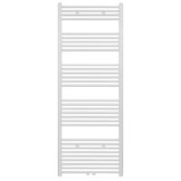 Designradiator BWS Nile Gobi 180x60cm Geborsteld Mat Wit Midden/zij-aansluiting - thumbnail