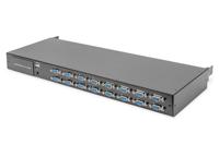 Digitus DS-72221-3GE KVM-console 16 poorten VGA Muis, Toetsenbord 1920 x 1080 Pixel - thumbnail