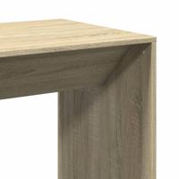 Bartafel 51x50x103,5 cm bewerkt hout sonoma eikenkleurig - thumbnail