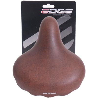 Edge Fietszadel urban xl - mat donkerbruin (op kaart) Edge Fietszadel urban xl - mat donkerbruin (op kaart)