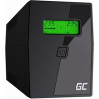 Green Cell UPS02 UPS Line-interactive 800 VA 480 W 2 AC-uitgang(en) - thumbnail