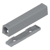 blum TIP-ON lange Adapterplaat recht*maat A20/32 Kleur: R7036 platinagrijs - thumbnail