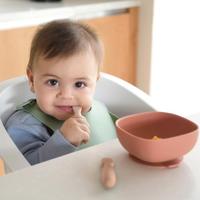 Set van 2 oefenlepels BEABA van beige - thumbnail