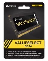 Corsair Value Select Werkgeheugenset voor laptop DDR4 16 GB 2 x 8 GB 2133 MHz 260-pins SO-DIMM CL15-15-15-36 CMSO16GX4M2A2133C15 - thumbnail