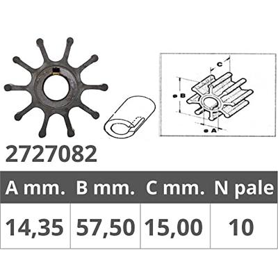 CEF500335 - Impeller 17935-0003 Mercruiser