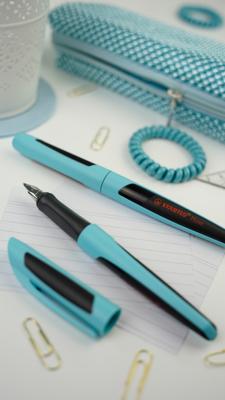STABILO Flow SPORTY vulpen, blue(zwart en blauw)