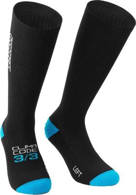 Assos Ultraz winter Fugu sokken black serie unisex I