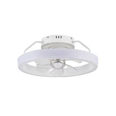 CristalRecord Plafondventilator Dinirot Ø 50 cm wit