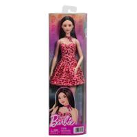Barbie Fashionistas Pop met Roze Jurk en Luipaardprint - thumbnail