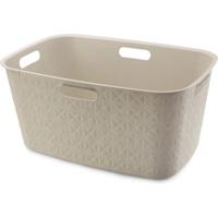 Curver softex wasmand 45l krijtwit - thumbnail