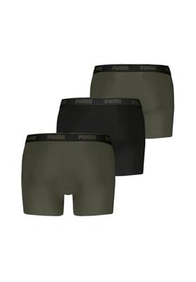Puma Boxershorts 3-pack Comfort stretch groen