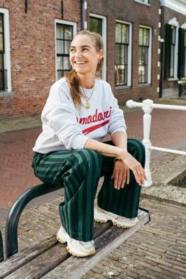 POM Amsterdam Sweater Pomodori | Grey