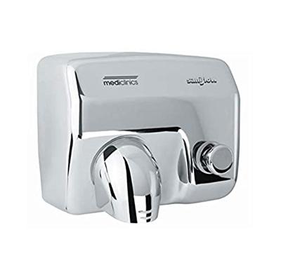 Mediclinics Mediclinics Saniflow handdroger drukknop E88C - RVS hoogglans