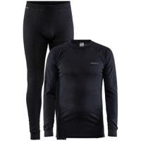 Craft 1909707 CORE Dry Baselayer Set M - Black - L - thumbnail