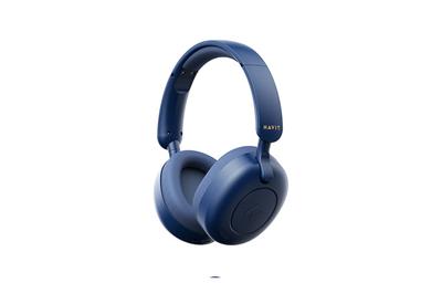 HAVIT H655BT Hybride actieve ruisonderdrukkende Bluetooth-hoofdtelefoon, 76H draadloze over-ear hoofdtelefoon met AI-oproepruisonderdrukking, lage latentiemodus, 40 mm drivers, hi-res audio, voor