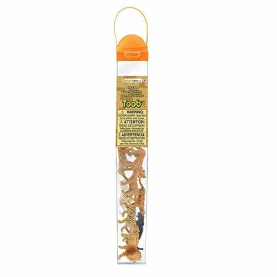 Safari speelfigurenset Big Cats junior 9-delig