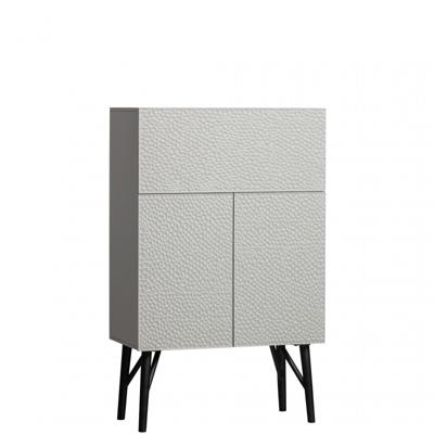 WOOOD Opbergkast 'Carved' Mangohout, 146 x 90cm