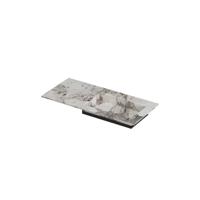 INK Post Wastafel keramische slab envelop bak rechts zonder kraangat 100x45x1 Island glossy - thumbnail