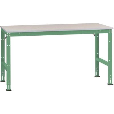 Manuflex AU6117.6011 Werk aanschuiftafel universele standaard met kunststof plaat, bxdxh = 2000 x 800 x 760-870 mm Reseda groen (RAL 9010) Manuflex AU6117.6011 Werk aanschuiftafel universele standaard met kunststof plaat, bxdxh = 2000 x 800 x 760-870 mm Reseda groen (RAL 9010)