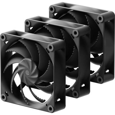 HAVN HAVN H12 PWM Lüfter, 3er Pack, 120mm - schwarz PC-ventilator Zwart (b x h x d) 120 x 30 x 120 mm